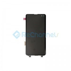 For Samsung Galaxy S10 Plus LCD Screen and Digitizer Assembly Replacement - Black - Grade S+