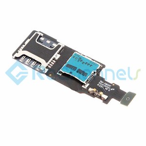 For Samsung Galaxy S5 Mini SM-G800F SIM Card and SD Card Reader Contact Replacement - Grade S+