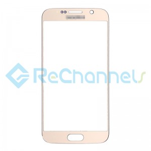For Samsung Galaxy S6 Glass Lens Replacement - Gold - Grade S+