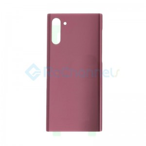 For Samsung Galaxy Note 10 Battery Door Replacement - Aura Pink - Grade S+