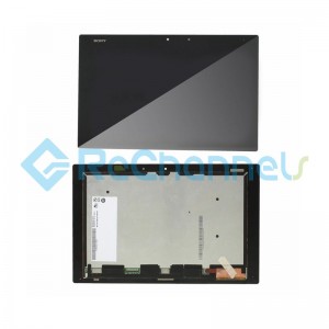 For Sony Xperia Z2 Tablet Model SGP511 / SGP512 / SPG521 LCD Screen and Digitizer Assembly Replacement - Black - Grade S+