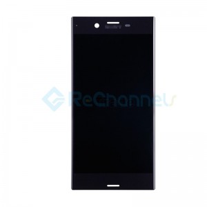 For Sony Xperia XZ LCD Screen and Digitizer Assembly Replacement - Black - Grade S