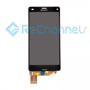 For Sony Xperia Z3 Compact LCD Screen and Digitizer Assembly Replacement - Black - Grade S