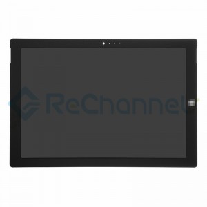 For Microsoft Surface Pro 3 LCD Screen and Digitizer Assembly Replacement (V0.5) - Black - Grade S+	