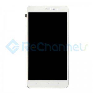 For Xiaomi Redmi Note 3 LCD Screen and Digitizer Assembly with Front Housing Replacement - White - Grade S