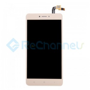 For Xiaomi Redmi Note 4X LCD Screen and Digitizer Assembly Replacement - Gold - Grade S+