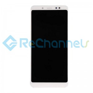 For Xiaomi Redmi Note 5 LCD Screen and Digitizer Assembly Replacement - White - Grade S+