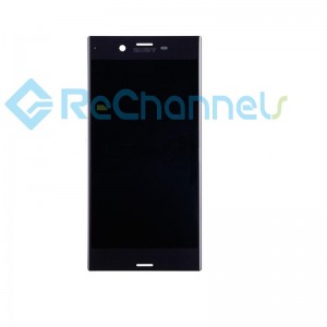For Sony Xperia XZ LCD Screen and Digitizer Assembly Replacement - Black - Grade S+