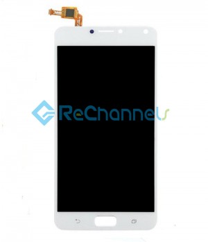 For Asus Zenfone 4 Max XL(ZC554KL) LCD Screen and Digitizer Assembly Replacement - White - Grade S