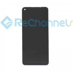 For OnePlus Nord N200 LCD Screen and Digitizer Assembly with Frame Replacement - Black - Grade S+