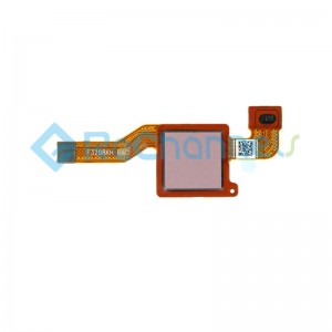 For Xiaomi Redmi Note 5\ Note 5 Pro Fingerprint Sensor Flex Cable Replacement - Rose Gold - Grade S+