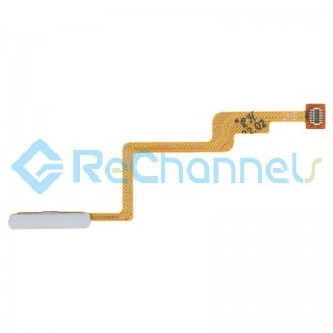 For Xiaomi 11T Fingerprint Sensor Flex Cable Replacement - White - Grade S+