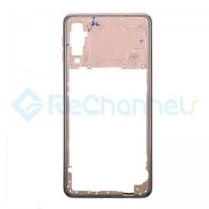 For Samsung Galaxy A7 (2018) SM-A750 Rear Housing  Replacement - Gold - Grade S+