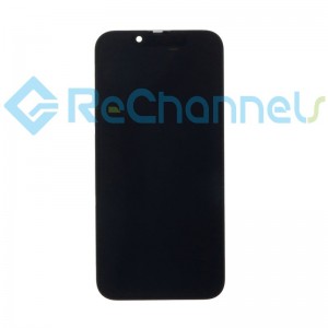 For Apple iPhone 13 Mini 5.4" LCD Screen and Digitizer Assembly(OLED Hard) Replacement - Black - Grade R+