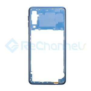 For Samsung Galaxy A7 (2018) SM-A750 Rear Housing  Replacement - Blue - Grade S+
