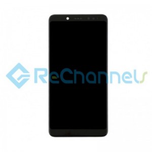 For Xiaomi Redmi Note 5 LCD Screen and Digitizer Assembly with Front Housing Replacement - Black - Grade S
