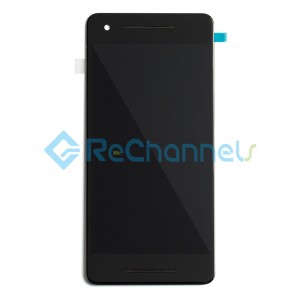 For Google Pixel 2 LCD Screen and Digitizer Assembly Replacement - Black - Grade S+