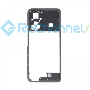 For Huawei Honor X7 Middle Frame Replacement - Silver - Grade S+