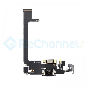 For Apple iPhone 11 Pro Max Charging Port Flex Cable Replacement - Space Gray - Grade S+