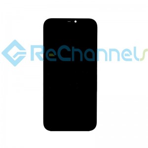 For iPhone 12 Pro Max LCD Screen and Digitizer Assembly Replacement - Black - Grade R+ (RJ)
