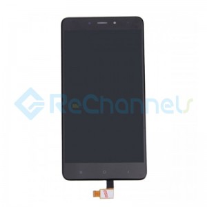 For Xiaomi Redmi Note 4 LCD Screen and Digitizer Assembly Replacement - Black - Grade S+