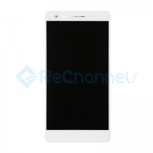 For Huawei Honor 7 LCD Screen and Digitizer Assembly with Front Housing Replacement - White - Grade S+