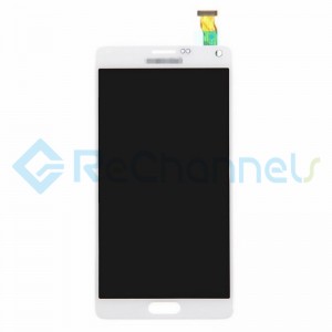 For Samsung Galaxy Note 4 Series LCD Assembly Replacement - White - Grade S+