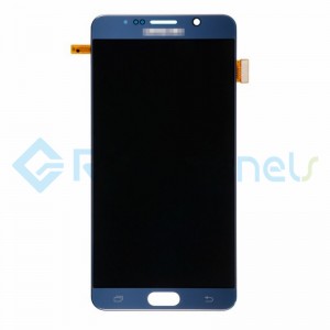 For Samsung Galaxy Note 5 Series LCD and Digitizer Assembly with Stylus Sensor Film - Black Sapphire - Grade S+