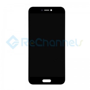 For Xiaomi Mi 5C LCD Screen and Digitizer Assembly with Front Housing Replacement - Black - Grade S