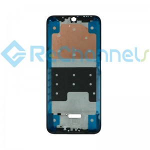For Huawei Y6 2019/Y6 Pro 2019/Y6s 2019 Front Housing Replacement - Black - Grade S+