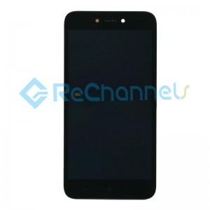 For Xiaomi Redmi Go LCD Screen and Digitizer Assembly with Front Housing Replacement - Black - Grade S+