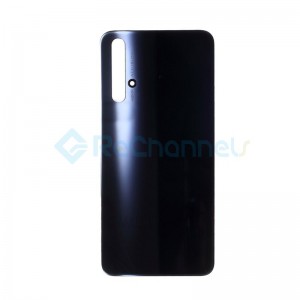 For Huawei Nova 5T Battery Door Replacement - Black - Grade S+
