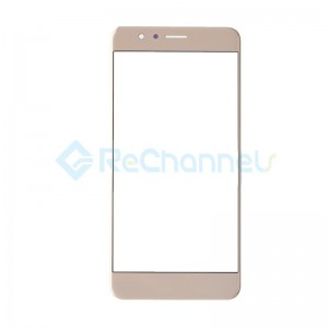 For Huawei Honor 8 Front Glass Lens Replacement - Gold - Grade S+