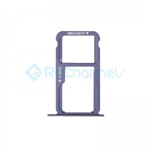 For Huawei Honor 8 SIM Card Tray Replacement - Blue - Grade S+