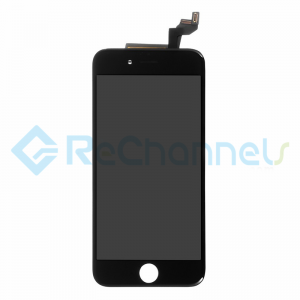 For Apple iPhone 6S LCD Screen and Digitizer Assembly Replacement - Black - Grade S