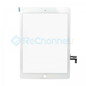 For iPad (5th Gen) Digitizer Touch Screen Assembly Replacement - White - Grade S