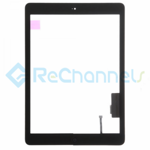 For Apple iPad Air Digitizer Touch Screen Assembly Replacement - Black - Grade R