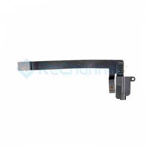 For iPad Air 3 Headphone Jack Flex Cable Replacement (WiFi Version) - Black - Grade S+