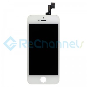 For Apple iPhone 5S LCD Screen and Digitizer Assembly Replacement - White - Grade R
