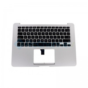 For MacBook Air 13" A1466 (Mid 2013 - Early 2015) Top Case + Keyboard (US English) Replacement - Grade S+