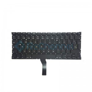 For MacBook Air 13" A1466 (Mid 2012 - Early 2015) Keyboard (Spanish English) Replacement - Grade S+