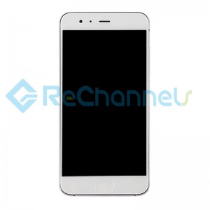 For Xiaomi Mi 6 LCD Screen and Digitizer Assembly with Front Housing Replacement - White - Grade S+