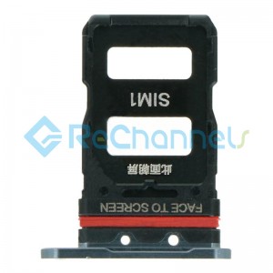 For Xiaomi Mi 11 SIM Card Tray Replacement (DUAL SIM) - White - Grade S+