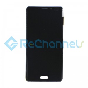 For Xiaomi Mi Note 2 LCD Screen and Digitizer Assembly with Front Housing Replacement - Black - Grade S+