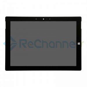 For Microsoft Surface 3 LCD Screen and Digitizer Assembly Replacement - Black - Grade S+