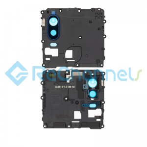 For Motorola One Vision Rear Camera Bracket Replacement - Blue - Grade S+