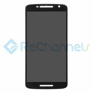 For Motorola Moto X Play LCD Screen and Digitizer Assembly Replacement - Black - Grade S+