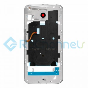 For Motorola Moto X Style Middle Plate Replacement - Silver - Grade S+