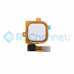 For Huawei Nexus 6P Home Button Flex Cable Ribbon Replacement - White - Grade S+