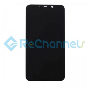 For Nokia 8.1 LCD Screen and Digitizer Assembly Replacement - Black - Grade S
